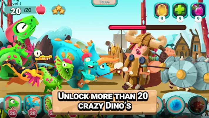 Dino Bash A Travel Thru Time android App screenshot 3